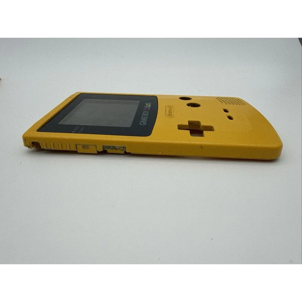 Nintendo Gameboy Color Yellow Shell Parts Only
